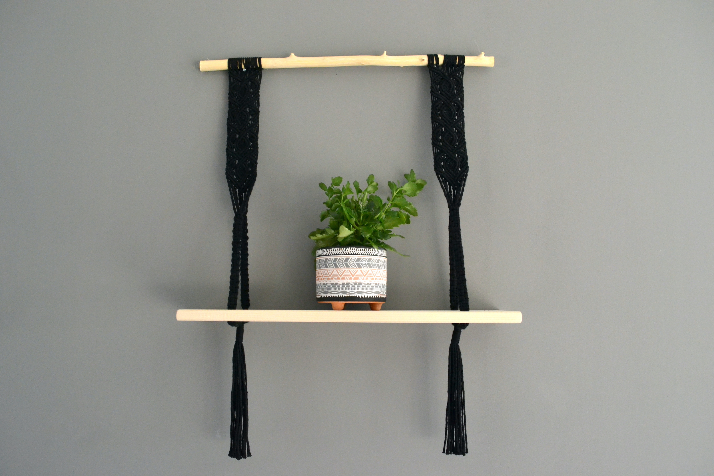 Poliță Macrame