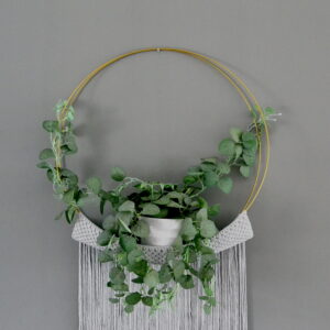 Poliță Macrame Cerc