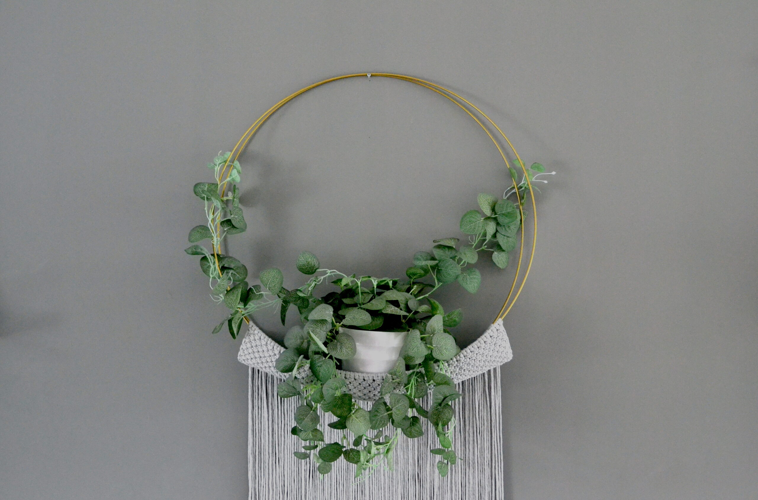 Poliță Macrame Cerc