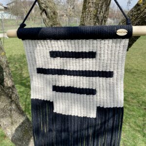 Macrame Black & White - imagine 2