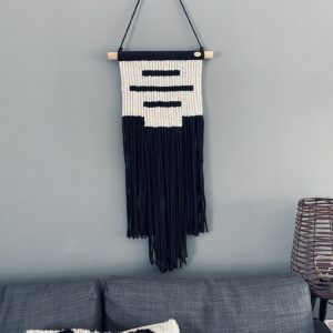 Macrame Black & White