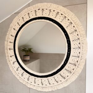 Oglindă Macrame Boho