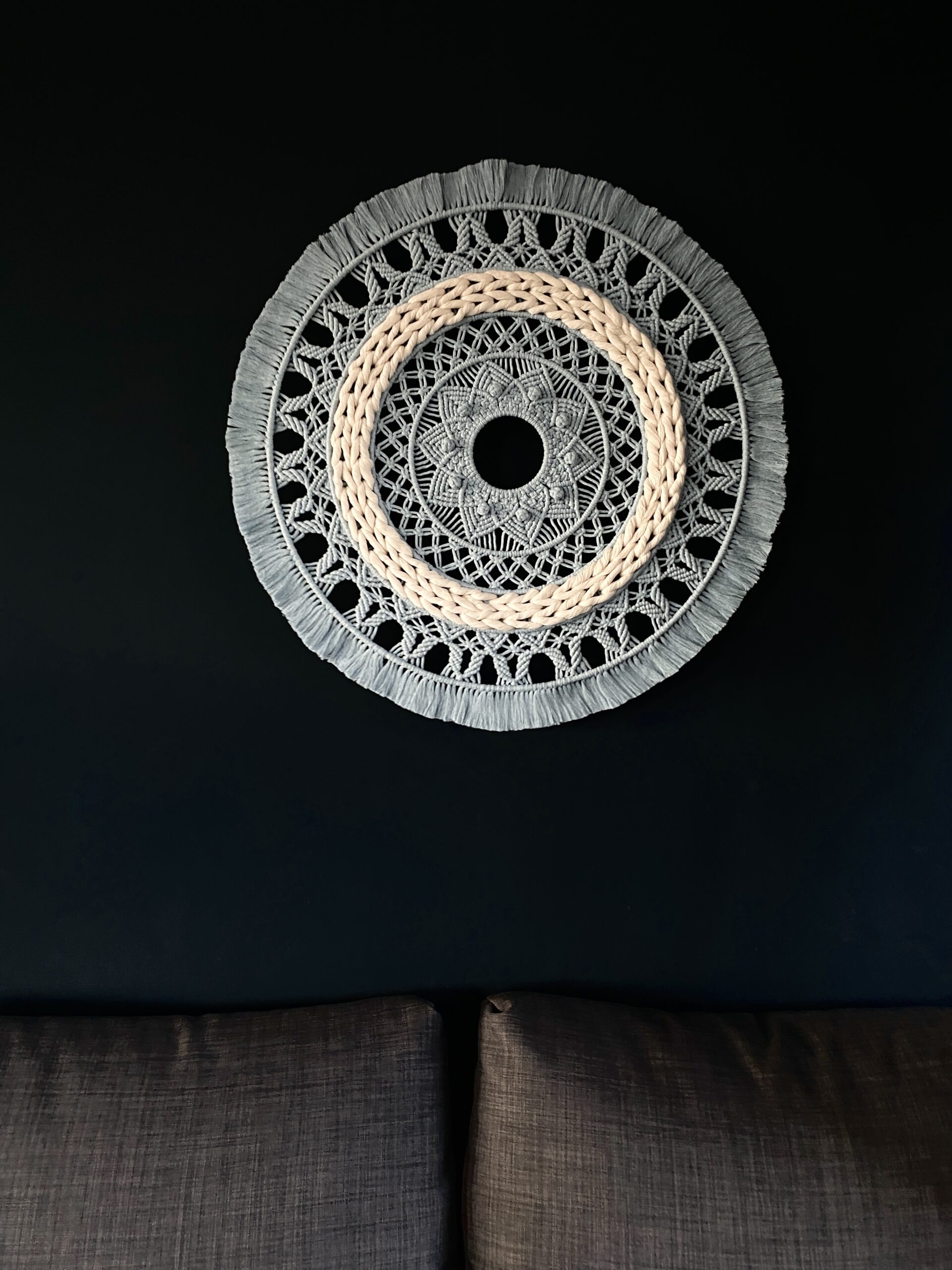 Macrame cerc