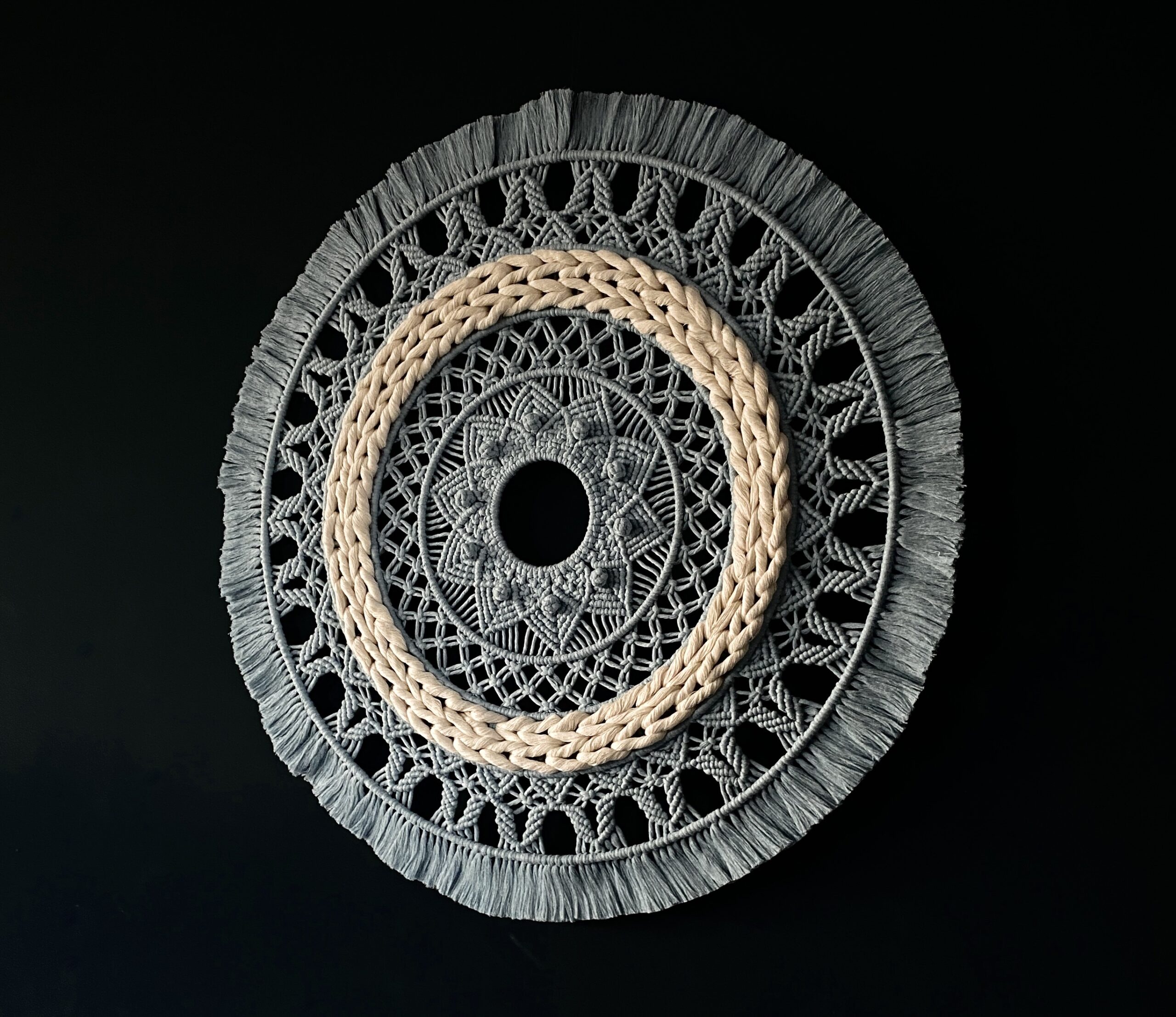 Macrame cerc