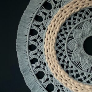 Macrame cerc - imagine 2