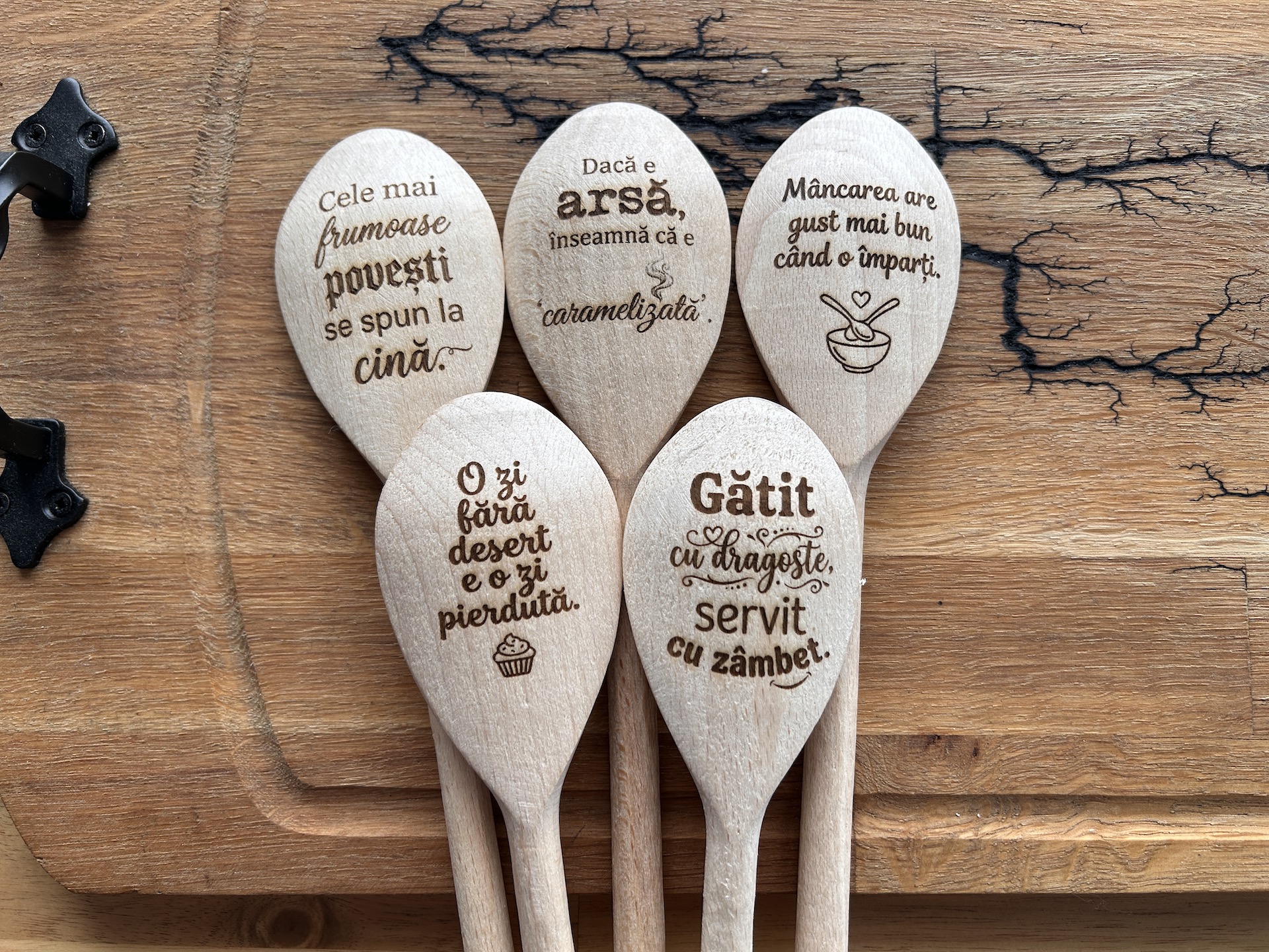 Lingură Gravată