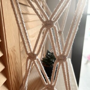 Poliță Macrame Trei Rafturi - imagine 2