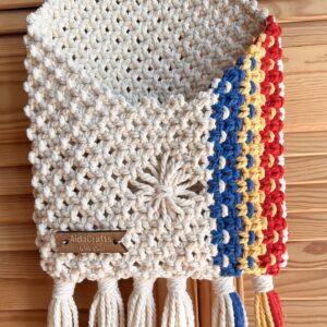 Organizator Macrame Tricolor - imagine 2