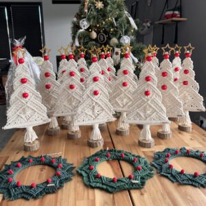 Brad Decorativ Macrame - imagine 2