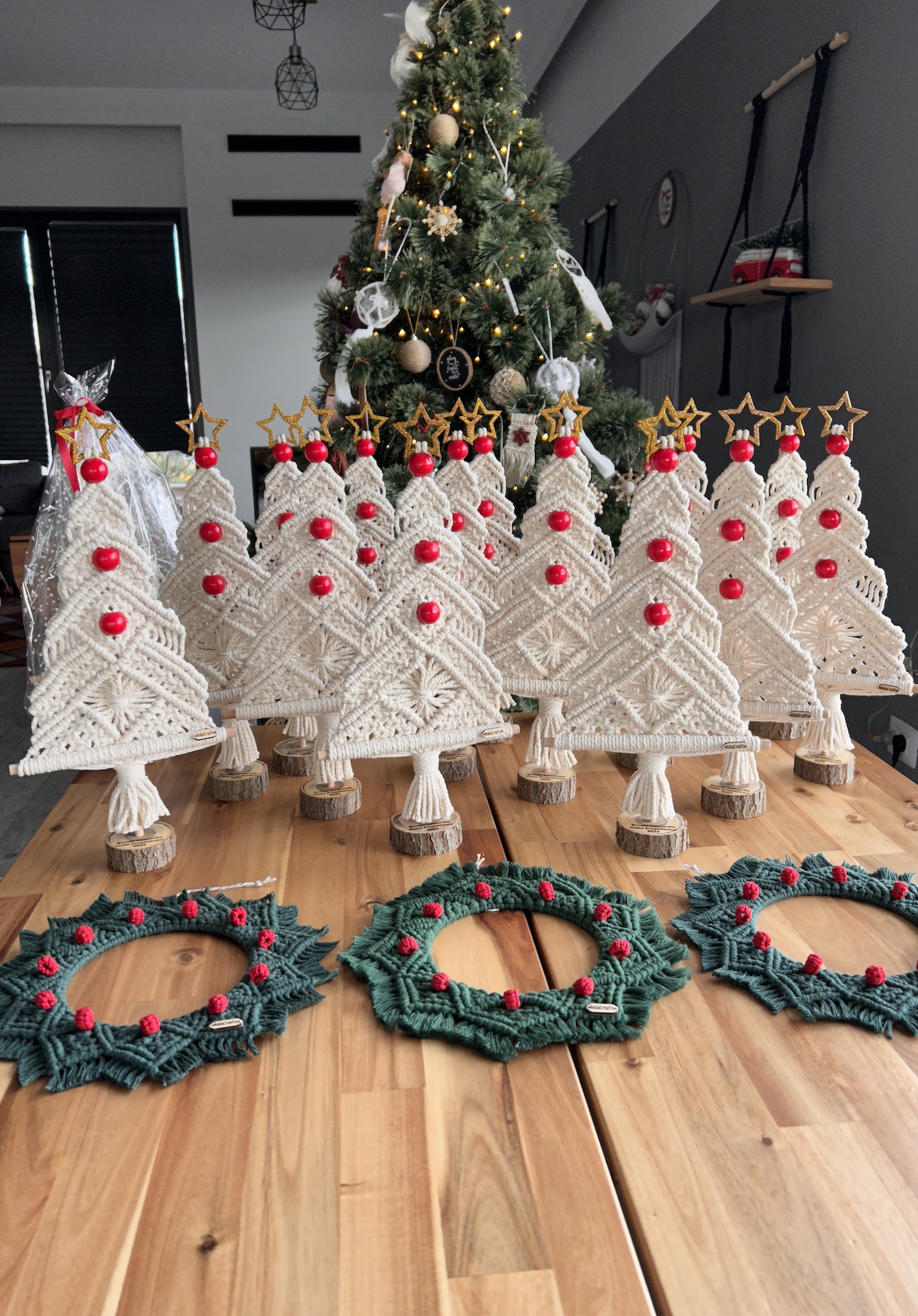 Brad Decorativ Macrame