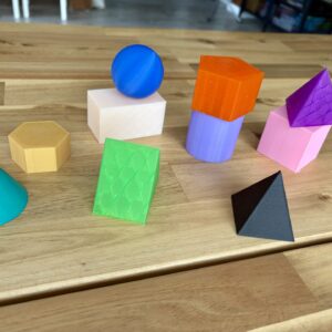 Set Didactic 10 Corpuri Geometrice 3D - imagine 2